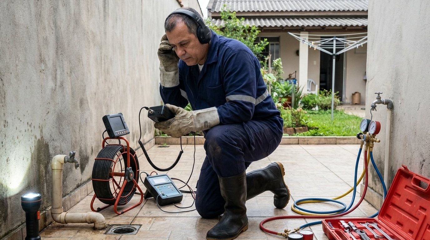 Inspeção da Rede de Água em Natal‑RN