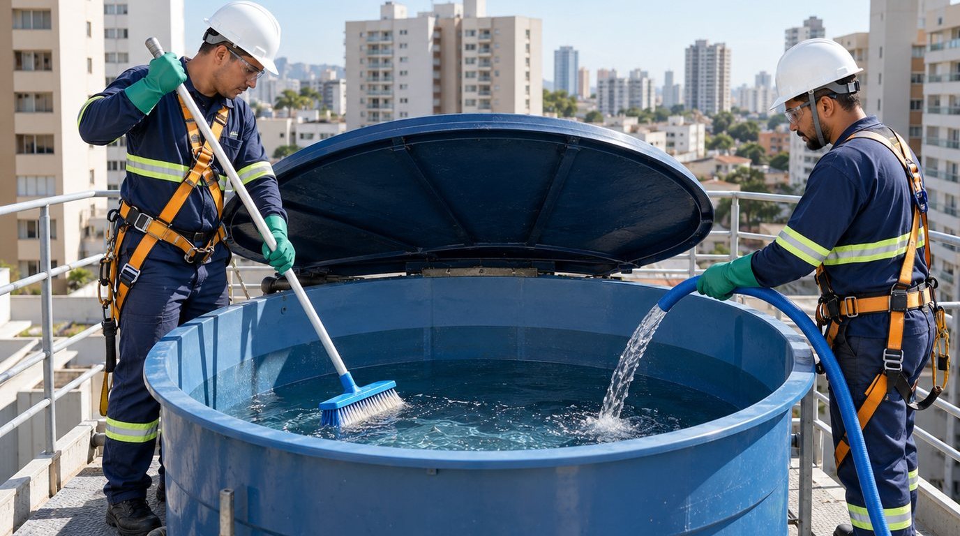 Reservatório de Condomínio em Natal‑RN